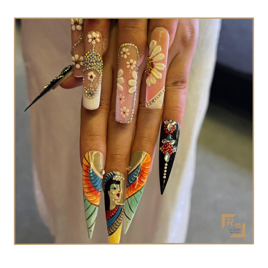 Protez Jel Tırnak Nail Art